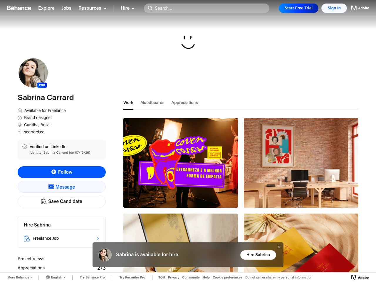 Portfolio preview — Sabrina Carrard